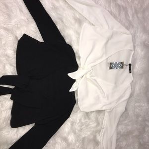 Boohoo tie tops bundle
